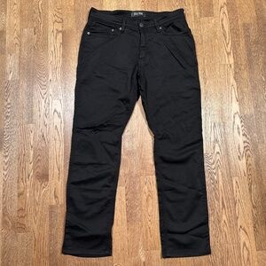 DUER N2X No Sweat Relaxed Fit Black Khaki Pants Mens 34